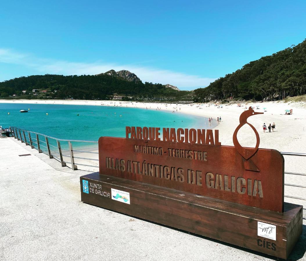Atico Playa A Xunqueira - Moana, A 15 Min De Vigo Apartment Ngoại thất bức ảnh