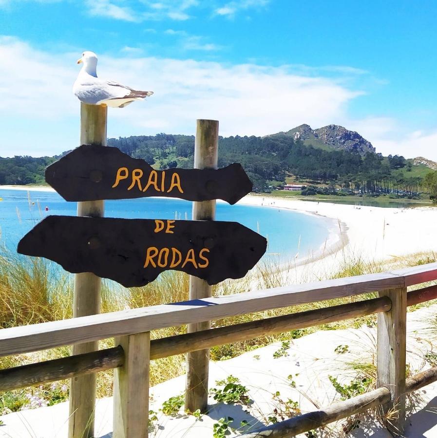 Atico Playa A Xunqueira - Moana, A 15 Min De Vigo Apartment Ngoại thất bức ảnh